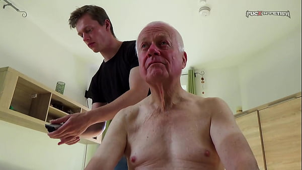 Shaving Old Man - Sale: $6