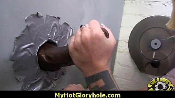 White milf sucking and licking a black cock 26