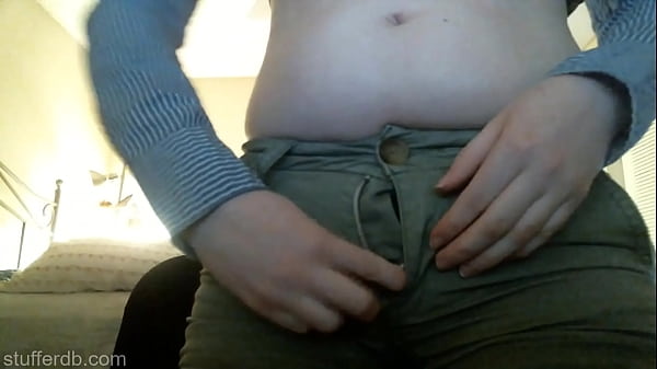 Chubby girl outgrowing her clothes