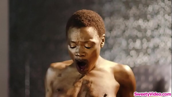 Hot lesbian celebrity eating and rubbing a black womans pussy