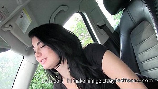 Teen student fucking outdoor pov