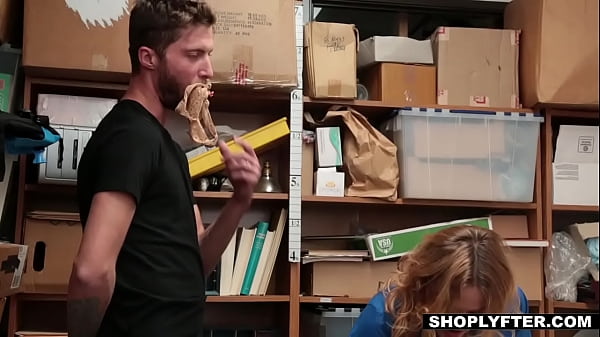 Male suspect was caught shoplifting red handed by female LP officer. A full body search was conducted. A resolution was reached locally where the LP officer got what she wanted and the suspect was spa