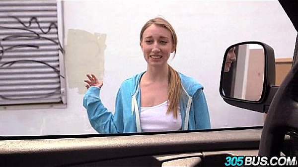 Ho teen blonde fucked in the 305bus Riley Reynolds.1