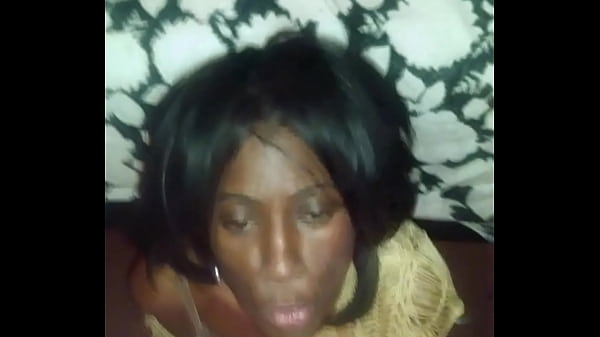 Ebony woman fucking her white husband