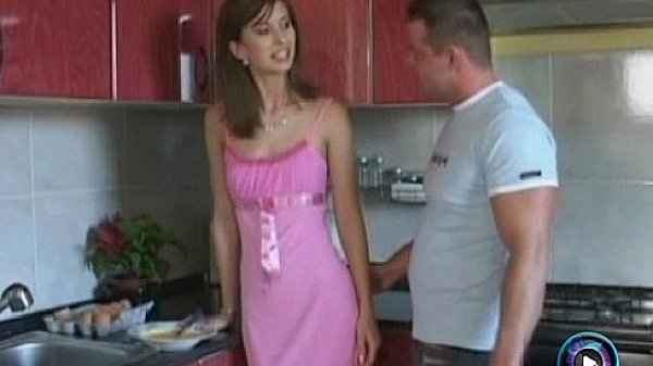 Angela Winter uses her hands and feet to pleasure her boyfriend