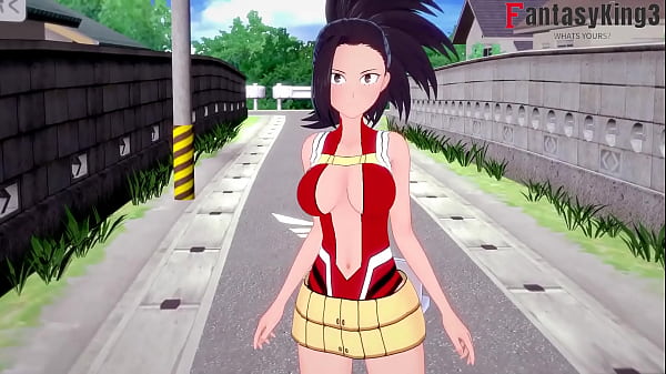 Momo Yaoyorozu sucking and boobjob | Boku no Hero | Free (more on gold)