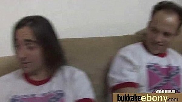 Busty black babe bubble bath group cocksuck 8