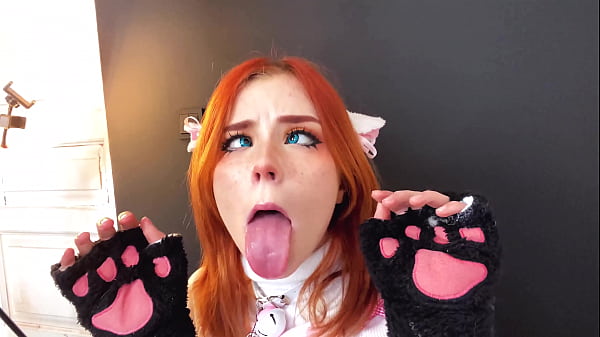 Sexy Redhead Deepthroat and Doggystyle Fucking - RolePlay