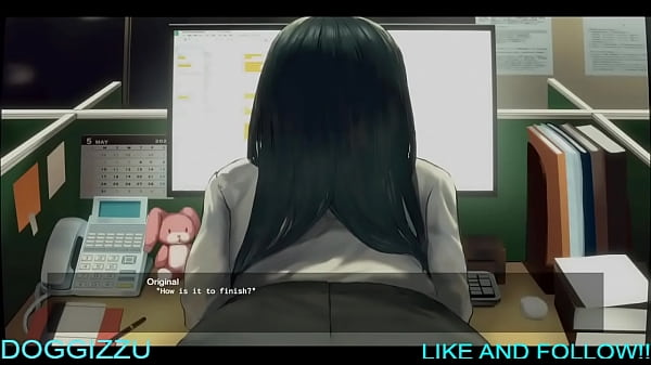 What would you do if your co-worker turns her ass towards you?