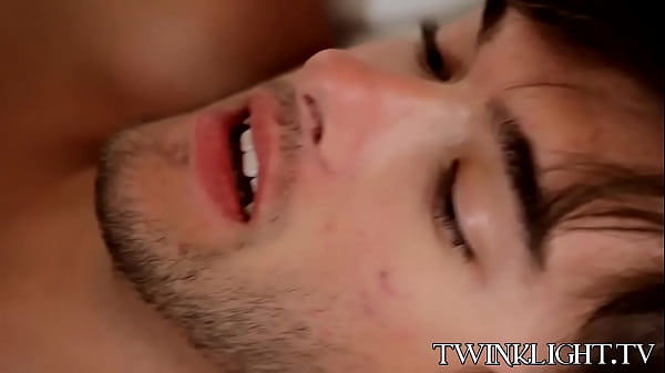 Blonde twink gives his ass to a vampire  