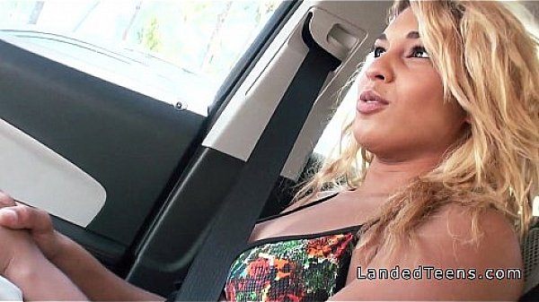 Beautiful big ass teen in public bangs