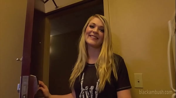 Fawn is a hot big boob blonde who told us all about her tiny dick boyfriend but it's Fawn's first time with a big black cock & she learns quickly this is no small dick! Full Video at Black