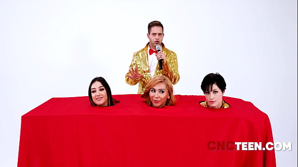 Three Girls Compete In Free Use Risqu&eacute; Game Show