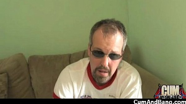 Ebony slut blows a group of horny dudes 11  