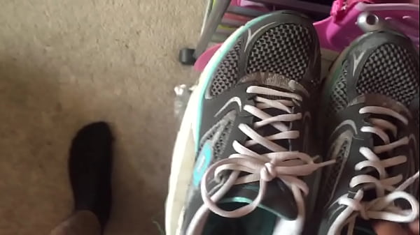pissing in my wife's tennis shoes