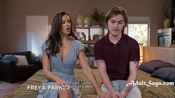 Latina Penny Barber Guides, Gets Caught & Tags Along For Step Sons First Time WIth His Crush  