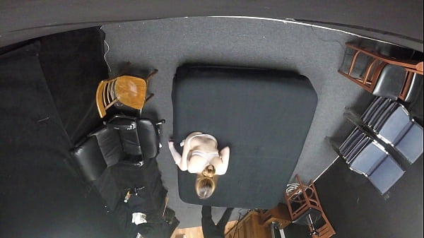 Teen Gets Dirty Under Black Light  