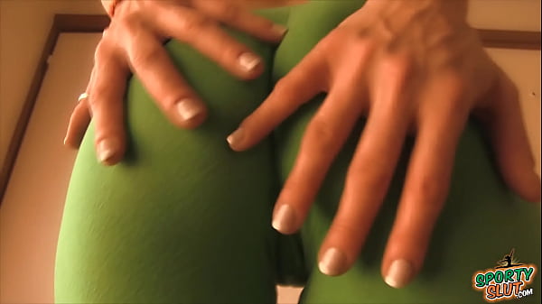 Round Ass Milf Working Out In Tight Yoga Pants n Thong :)