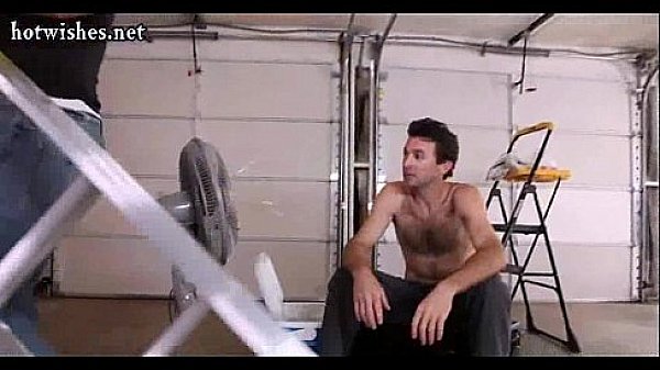 Builder gay gets his asshole pounded at work 