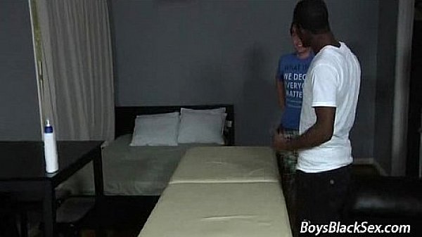 Blacks On Boys - Interracial Hardcore Gay Porn Movie 01