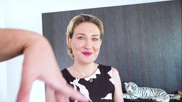 Tattooed blonde Dayana Ice lays down on a rug to get fucked deep by Heavy on Hotties Cel before she takes a messy cumshot all over her face and tits! Watch her get her holes filled with dick!