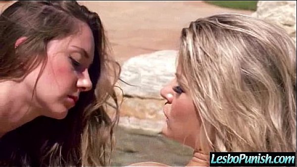 Cute Lez Girl Get Sex Toys Punished By Mean Lesbian clip-06