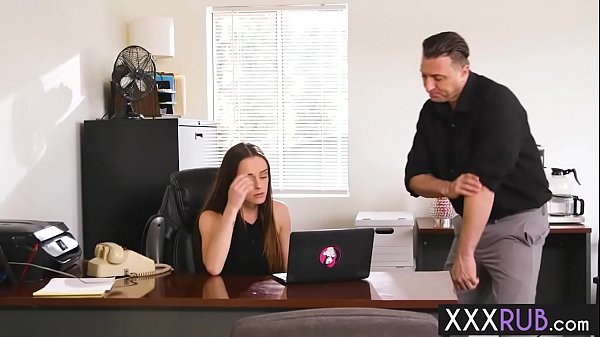 Horny babe rode clients big hard cock  