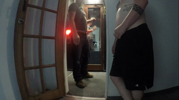 Innocent Teenie Sucks Cocks at the Glory Hole