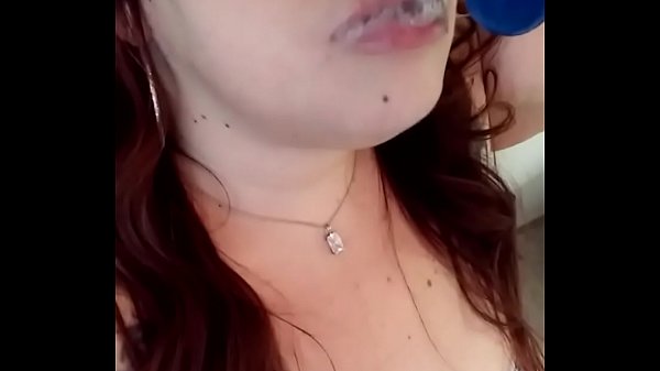 have something in my mouth sliding down my throat  