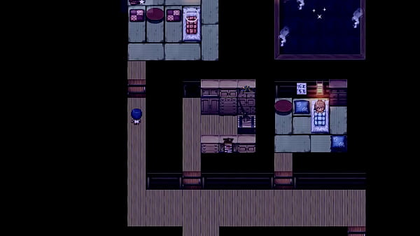 Tanned Girl Natsuki [ HENTAI Game ] Ep.9 peeing at night in the forest feels so good !