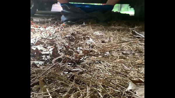 Masturbating on the trailer