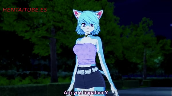 Furry Hentai - Wolf x Kitty Hard Sex