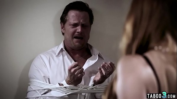 Nasty housewife in sexy lingerie cuckolded  