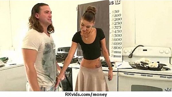 Amateur has sex for some quick cash 22