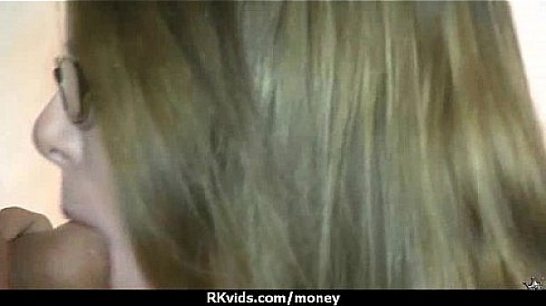 Slutty amateur babe is paid cash from some crazy public sex 3