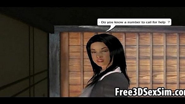 Horny 3D cartoon hunk getting fucked hard anally