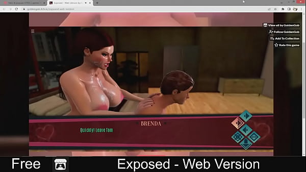Exposed - Web Version (free game itchio ) Visual Novel 