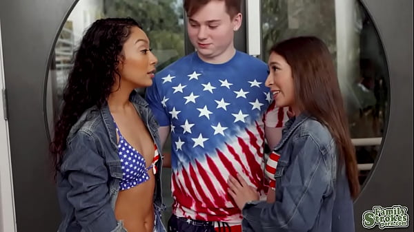 Anthony got tag teamed by Sarah and Amber  