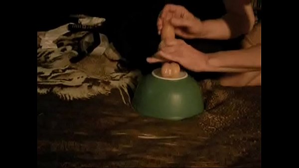 Stockings, and a dildo up my ass 