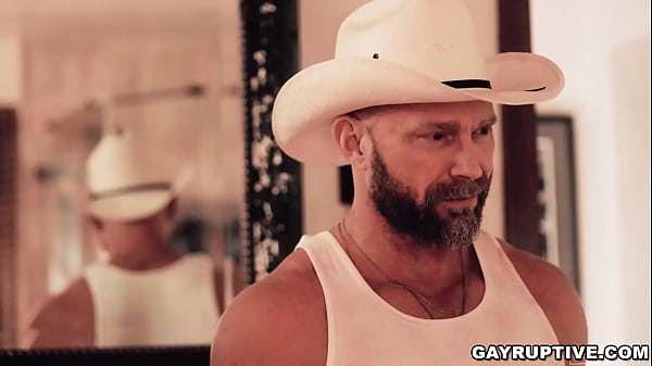 Ranch workers having a hot gay group sex  