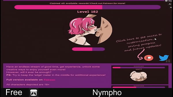 Nympho ( itchio  Free) Clicker