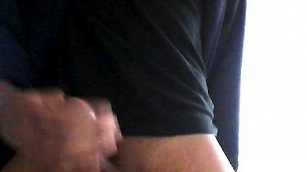 Black cock jerking solo