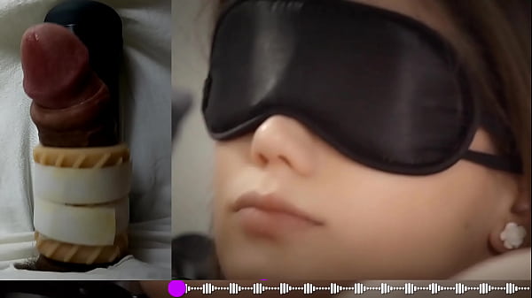 Gooning to CH Little Caprice with automatic stroker The Handy 