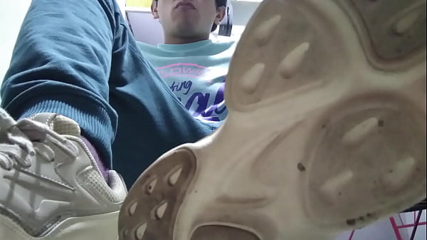 Dirty shoes and socks in your face  