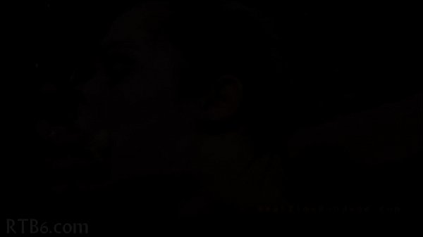 Gal is stripping inside cage