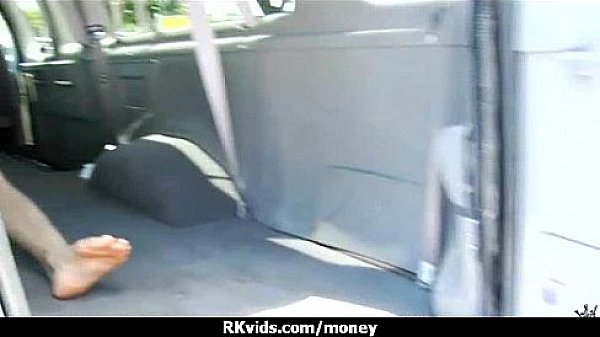 Desperate teen naked in public and fucks to pay rent 2