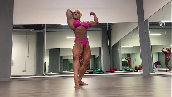 Massive Female Body builder