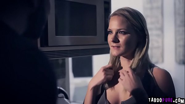 Homeless teen stalks family man who showed her kindness and made him fuck her! 