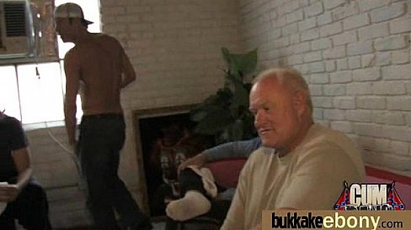 Ebony Babe Sucks Group Of White Guys 22