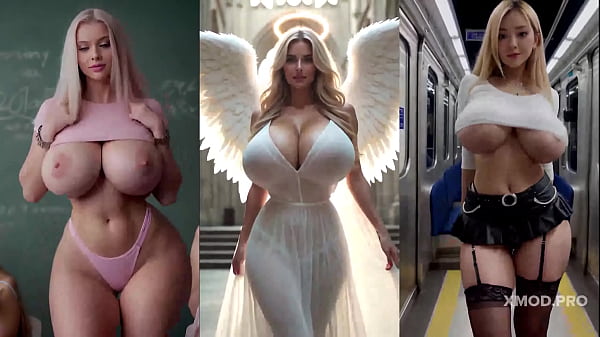 Hot Ai Big Tits Compilation - Ai spellbinding beauty aches for scorching closeness in Created animation masterpiece with huge boobs by Girls and MILFs